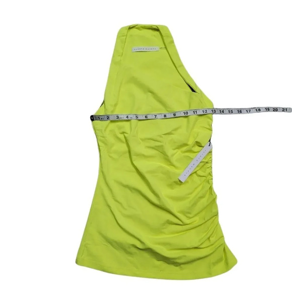 SUSANA Monaco Neon Yellow Smocked Top - Picture 7 of 9